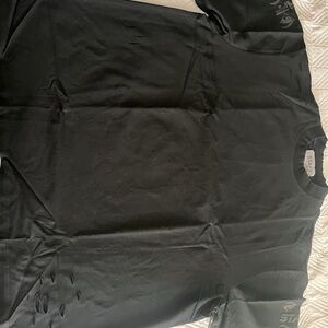 Black Short Sleeve Men's Tee